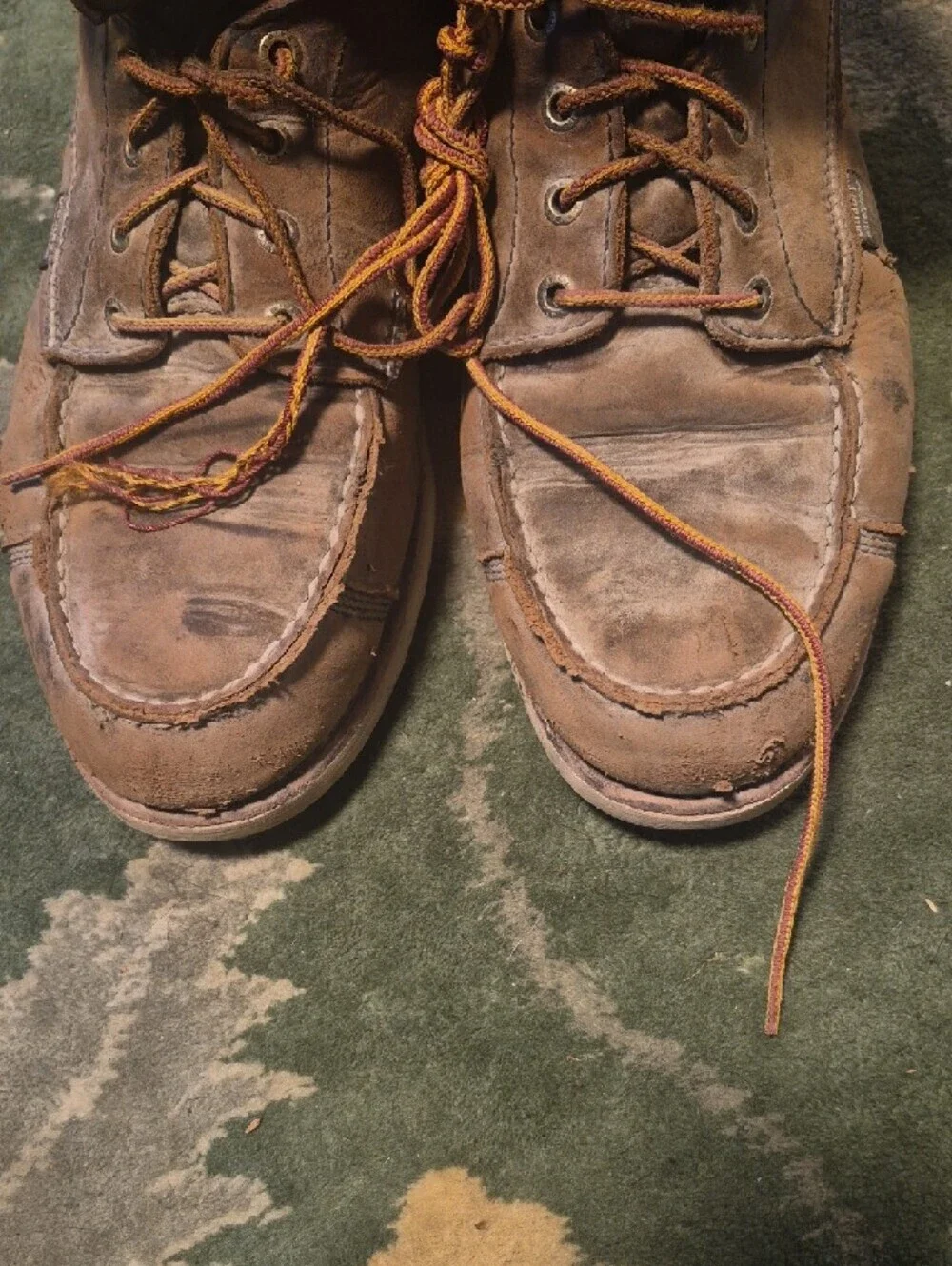Irish Setter Brown Leather Lace-Up Work Boots